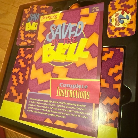 Saved by the Bell Game - Pressman (almost new) - Picture 6 of 8